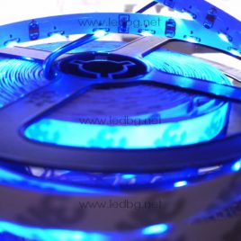 LED лента 60LEDs/m. SMD 335 IP 20 синя – невлагозащитена странично светене