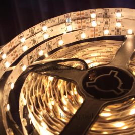 LED лента невлагозащитена SMD3528 топло бяла