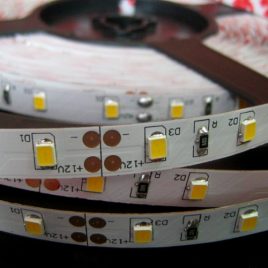 LED лента 60LEDs/m. SMD 2835 IP 20 топло бяла - невлагозащитена