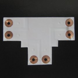 T - конектор за Монохромна LED лента S-S-T