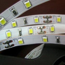 LED лента 60LEDs/m. SMD 2835 IP 20 бяла - невлагозащитена
